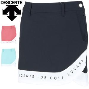 DESCENTE GOLF デサントゴルフ インナー付スカート ネイビー系 SS