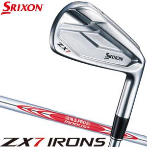 スリクソン ZX7 アイアン N.S.PRO MODUS3 TOUR120 スチールシャフト 6本セット[＃5-P]｜golfranger