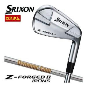 特注カスタムクラブ スリクソン Z-FORGED II アイアン ダイナミックゴールド 120 シャフト 単品[＃3、＃4、＃5、＃6、＃7、＃8、＃9、PW]｜golfranger