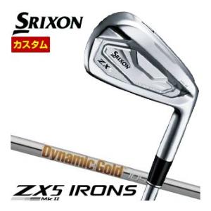 特注カスタムクラブ スリクソン ZX5 Mk II アイアン ダイナミックゴールド 105 シャフト 5本セット[＃6-P]｜golfranger