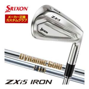 20％OFFクーポン対象 特注カスタムクラブ スリクソン ZXi5 アイアン ダイナミックゴールド ...