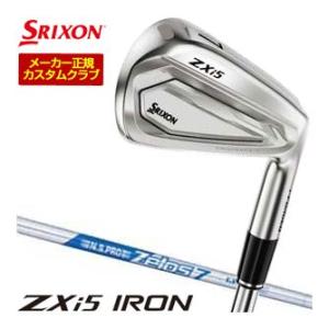 20％OFFクーポン対象 特注カスタムクラブ スリクソン ZXi5 アイアン N.S.PRO ZELOS 7 シャフト 4本セット[＃7-P] 2027モデル