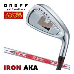 特注カスタムクラブ オノフ 2024 AKA アイアン 4本セット[＃7-P] N.S.PRO MODUS3 TOUR105 シャフト 標準グリップ仕様｜golfranger