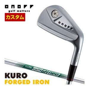 特注カスタムクラブ オノフ 2024 KURO FORGED アイアン 4本セット[＃7-P] N....