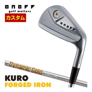 特注カスタムクラブ オノフ 2024 KURO FORGED アイアン 4本セット[＃7-P] ダイ...