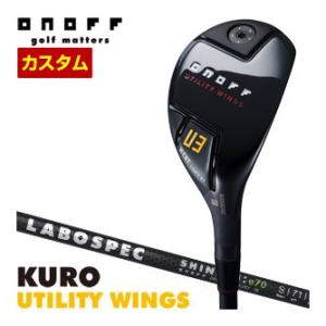 ONOFF　黒　2024 U3 オノフ フェアウェイウィングス KURO／ONOFF FAIRWAY WINGS KURO