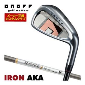 特注カスタムクラブ オノフ 2026 AKA アイアン 単品 Steel Fiber fc シャフト...