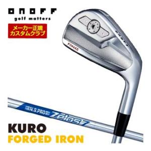 特注カスタムクラブ オノフ 2026 KURO FORGED アイアン 単品[＃4、＃5、＃6、＃7...