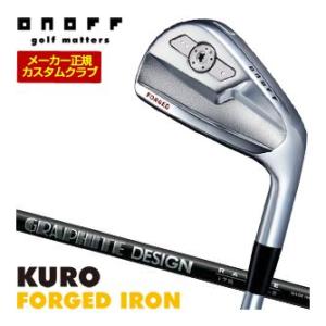 特注カスタムクラブ オノフ 2026 KURO FORGED アイアン 単品[＃4、＃5、＃6、＃7...