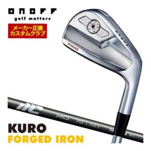 特注カスタムクラブ オノフ 2026 KURO FORGED アイアン 単品[＃4、＃5、＃6、＃7...