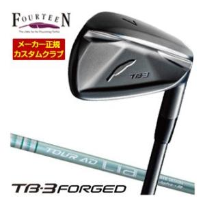 特注カスタムクラブ フォーティーン TB-3 FORGED アイアン ダイヤモンドブラックサテン仕上...
