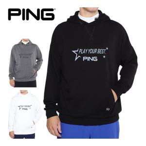 PING（ピン） PING Mr.PINGジャガードクルーネックニットプルオーバー