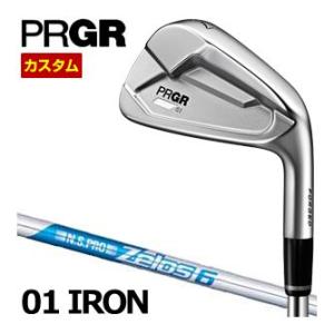PRGR 特注カスタムクラブ プロギア 2023 01 アイアン AMT BLACK