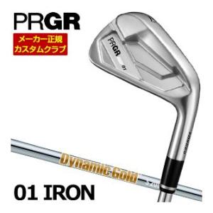特注カスタムクラブ プロギア 01 アイアン ダイナミックゴールド HT シャフト 単品[＃4、＃5...