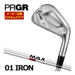 特注カスタムクラブ プロギア 01 アイアン KBS MAX80 シャフト 単品[＃4、＃5、＃6、...