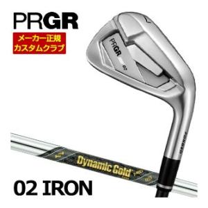 特注カスタムクラブ プロギア 02 アイアン ダイナミックゴールド MID115 シャフト 単品[＃...