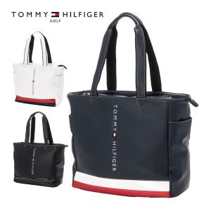 新品 トミーヒルフィガー 刺繍ロゴ トートバッグ ブラック ゴルフにも TOMMY HILFIGER GOLF トミーヒルフィガー ゴルフ トートバッグ