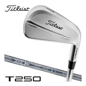 タイトリスト 25NEW T250 アイアン MMT AMC Blue シャフト 6本セット[＃5-...