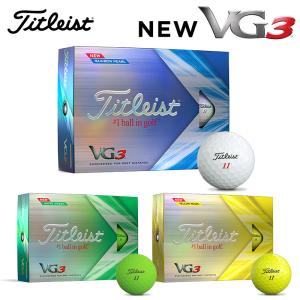 【即納】タイトリスト 2022 NEW VG3 ゴルフボール 1ダース（12球入）日本正規品｜golfshop-champ