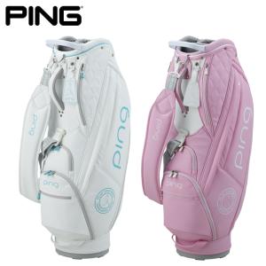 2023 PING ピンゴルフ CB-L2302 ソフト PU キャディバッグ レディス 日本正規品 36918 pnap｜golfshop-champ