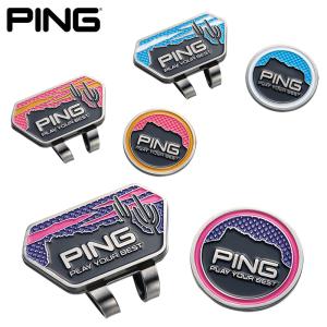 PING ピンゴルフ モニュメントバレー クリップマーカー AC-N2308 ゴルフマーカー 37169 pnap｜golfshop-champ