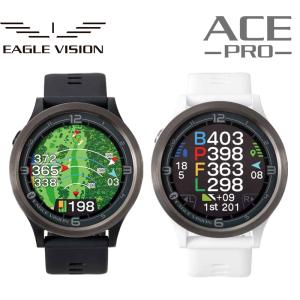 朝日ゴルフ 2024 EAGLE VISION イーグルビジョン watch ACE-PRO 腕時計型 GPSゴルフナビ EV-337 日本正規品｜golfshop-champ