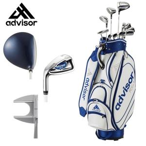 アドバイザー Advisor 左用 RX-1LH メンズ 11点(1W/FW/UT/7I/PT) キャディバッグ付き クラブフルセット 日本正規品 CBST