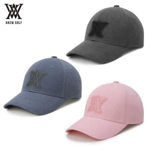 ANEW アニュー ゴルフ UNISEX ESSENTIAL INCISION CAP ユニセックス スモック ロゴキャップ AGGUUCP01 国内正規品