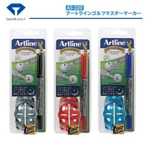 ダイヤゴルフ AS-220 アートラインゴルフ マスターマーカー ボールライナー