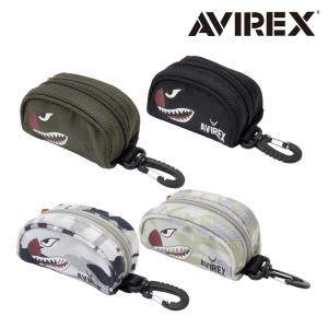 【即納】AVIREX GOLF 2023 アヴィレックスゴルフ ボールポーチ ボールケース AVG3S-BA9 日本正規品