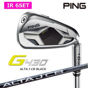 受注生産【左右選択】PING ピンゴルフ G430 アイアン 6本セット（#6-9,PW,45°）ALTA J CB BLACK カーボンシャフト 日本正規品 pg4322｜golfshop-champ