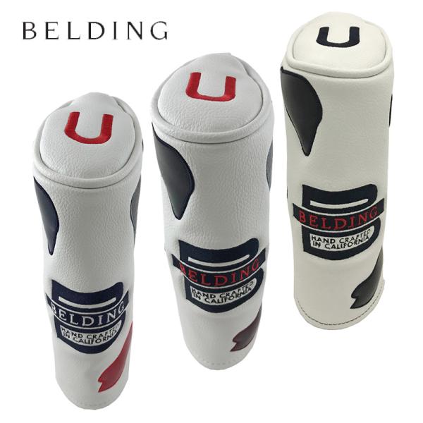 BELDING ベルディング ゴルフ カウパッチ ハイブリッド ヘッドカバー #U ユティリティ用 ...