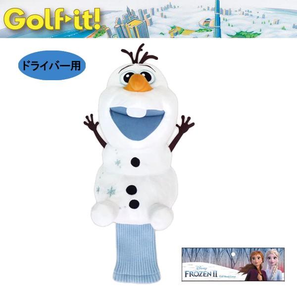 【2020年新商品】ライト LITE GOLF ゴルフ ヘッドカバー アナと雪の女王2 オラフ DR...