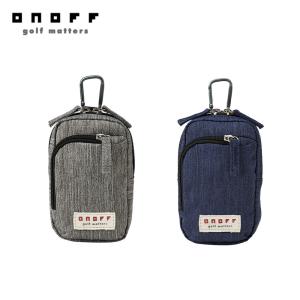 ONOFF 2024 オノフ ゴルフ 杢調シリーズ イクイップメント マルチケース OA2225 日本正規品
