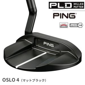 【即納】PING ピンゴルフ PLD ミルド オスロ 4 マットブラック パター 追加モデル 34インチ 日本正規品 pldpt｜golfshop-champ