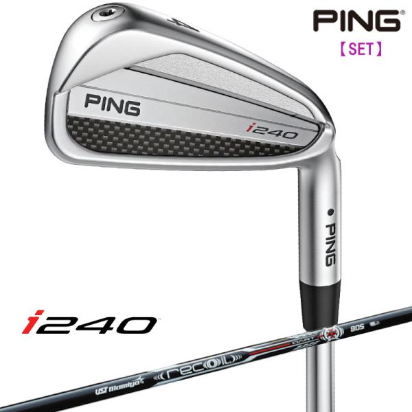 【受注生産/左右選択】PING 2025 ピンゴルフ i240 アイアン 5本セット(#6-#9,P...