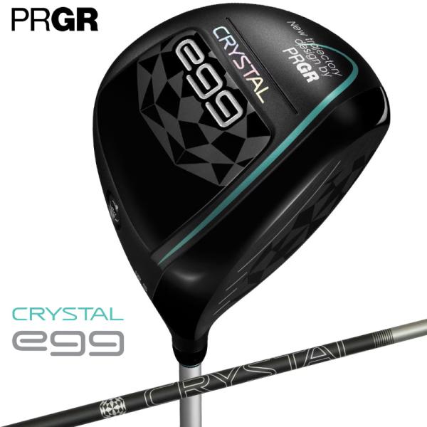PRGR プロギア 2025 クリスタルエッグ レディース ドライバー CRYSTAL egg専用シ...