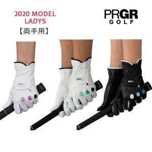 プロギア PRGR レディス 両手用 ゴルフグローブ PGL-17W 【クリックポスト配送】｜golfshop-champ