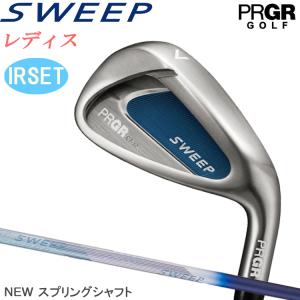 PRGR プロギア SWEEP スイープ レディス アイアンセット #7-PW 4本セット ゴルフ 日本正規品