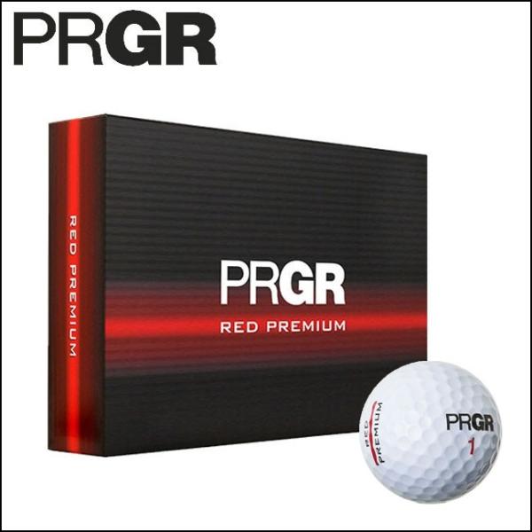 PRGR プロギア RED PREMIUM ゴルフボール ホワイト 1ダース(12個入り) 日本正規...