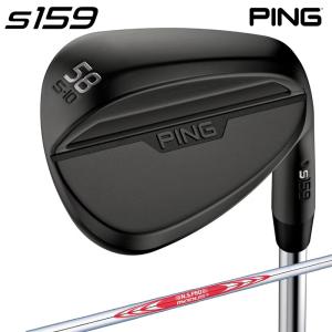 【即納】PING ピンゴルフ S159 ミッドナイト ウェッジ N.S.PRO MODUS3 TOUR 105（S）スチールシャフト 日本正規品 pinwg 右用 オールスタンダード｜golfshop-champ