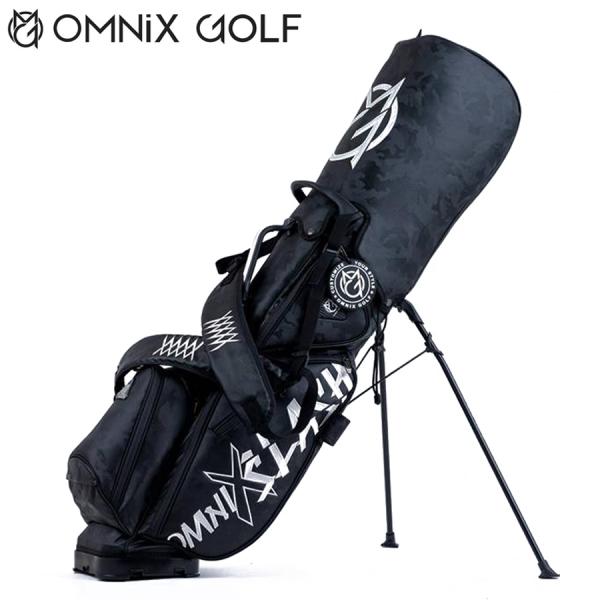 OMNIX GOLF JAPAN ゴルフ スタンド キャディバッグ Camo 軽量 SB202310...