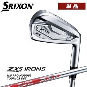 スリクソン ZX5 Mk II マークツー アイアン 単品 N.S.PRO MODUS3 TOUR 105 DST スチールシャフト 日本正規品 2022