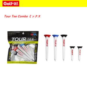 ライト ゴルフ Tour Tee Combo ツアーティー コンボ ミックス 80mm/46mm T-490【クリックポスト対応】｜golfshop-champ