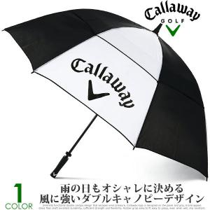 キャロウェイ Callaway 傘 ゴルフアンブレラ 60インチ クリーン ダブルキャノピー アンブレラ あすつく対応｜golfshop-usa