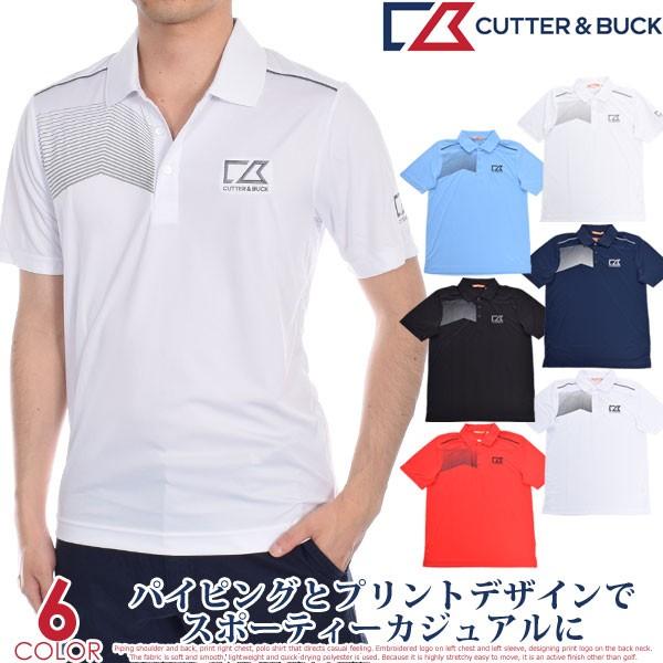 カッター＆バック Cutter＆Buck ゴルフ グレン エーカー 半袖ポロシャツ 大きいサイズ あ...