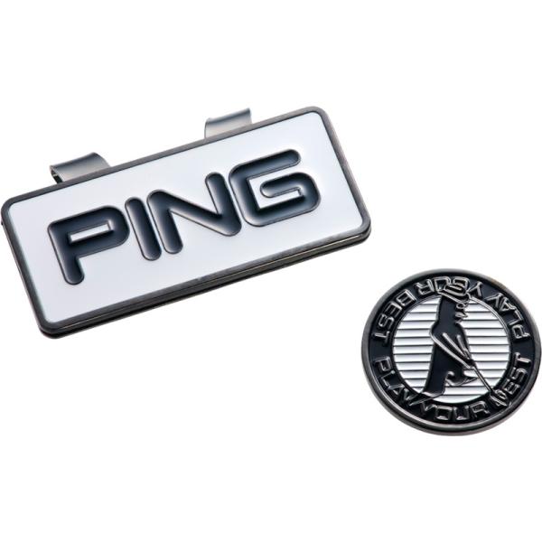 【ポスト投函メール便:ネコポス】送料無料 PING AC-U2308 BELT MARKER WHI...