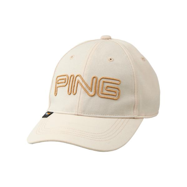 PING HW-P2407 コーデュラキャップ ピン CORDURA CAP BEIGE