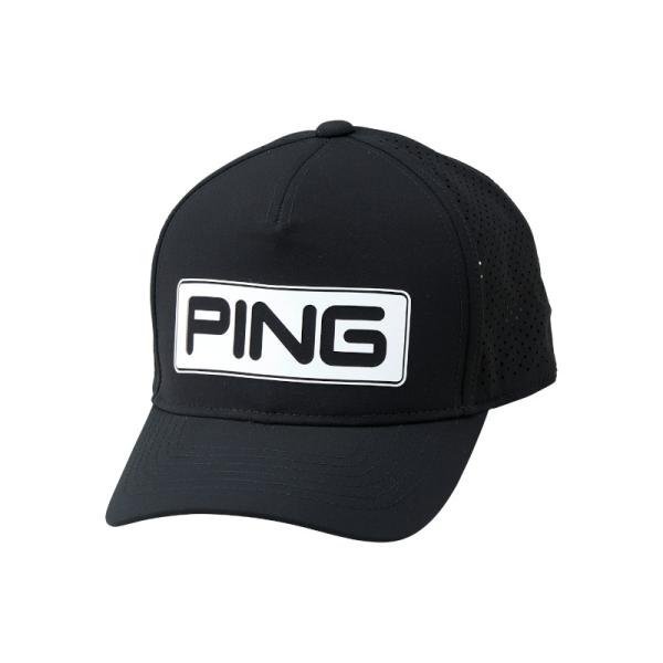 PING HW-T2501 ツアーキャップ ブラック キャンディーバーロゴ