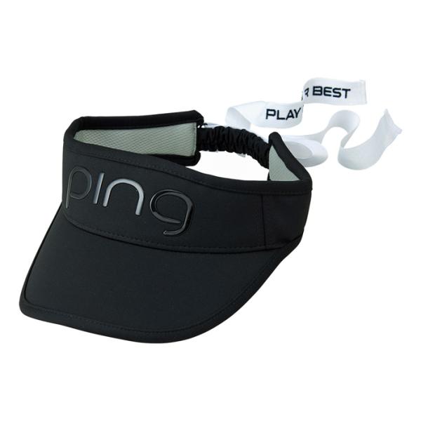 ピン HW-L2504 クールリボンバイザー ブラック